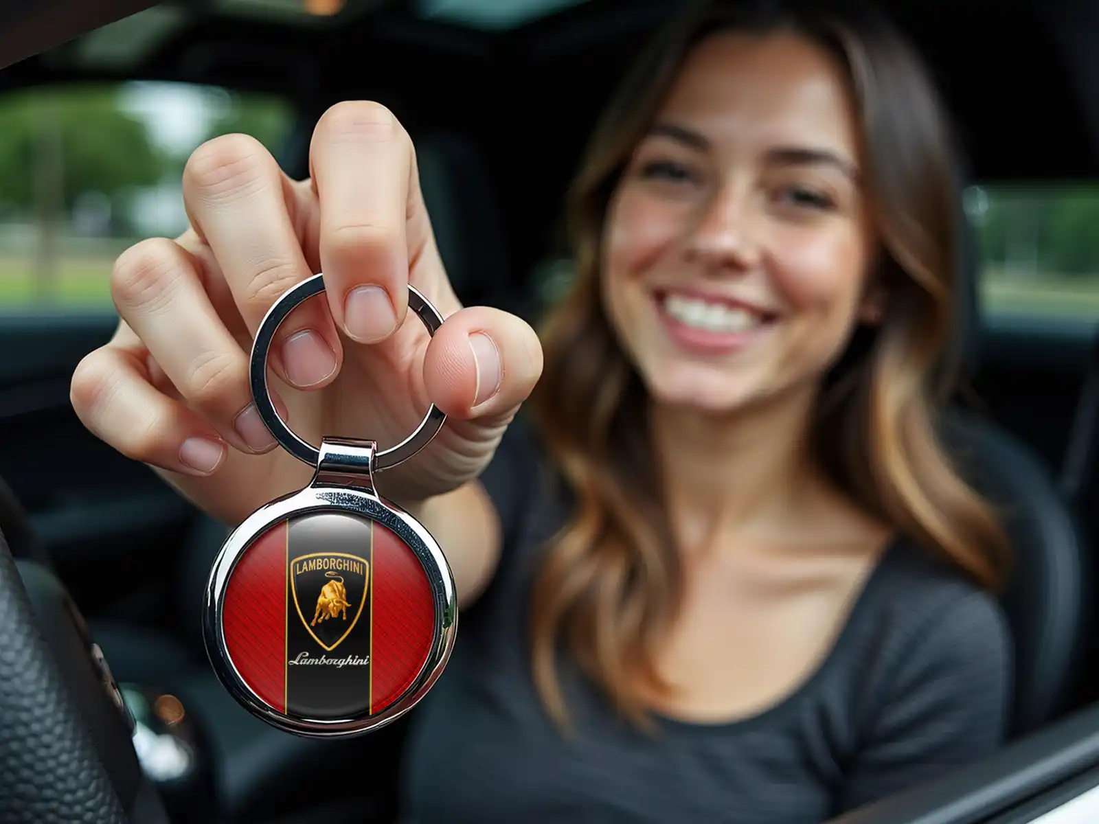 Lamborghini Porte-clés Auto Alliage Tuning Résistant